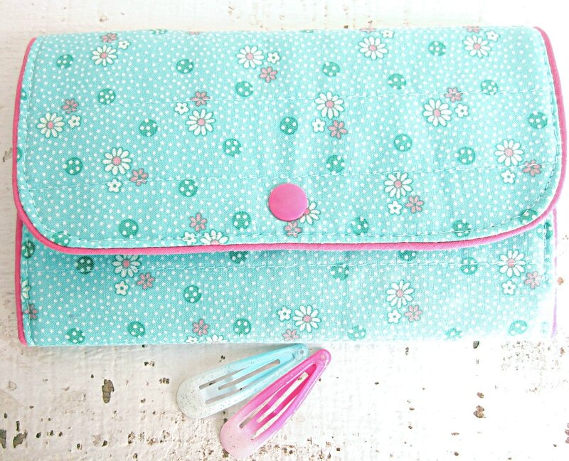 Pochette barrette cheap fille