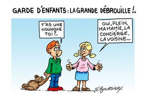 garde d'enfants web