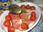 Cuisse de dindonneau miellé aux tomates confites 005