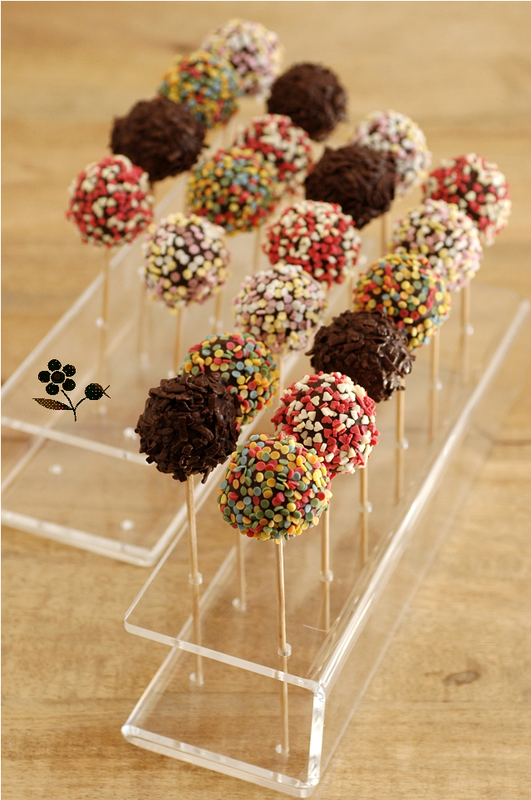 Cake pops + socle