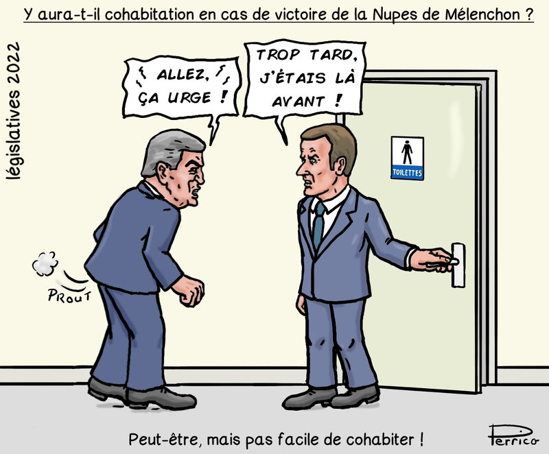 Macron et Mélenchon cohabitent - 10 juin 2022