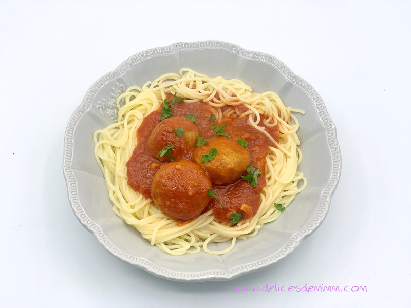 Boulettes de viande sauce all'amatriciana 4