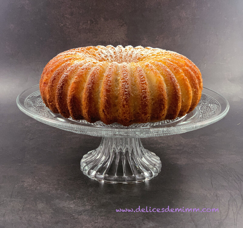 Cake aux pommes et au rhum 3