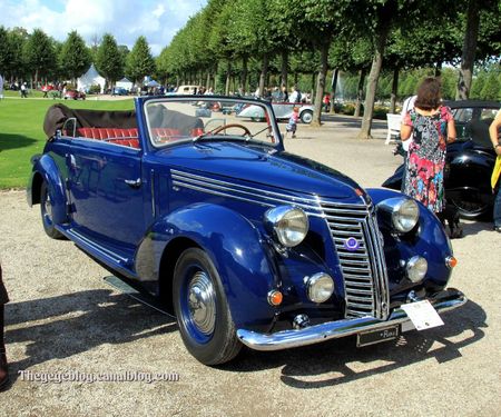 Fiat 6C 1500 Viotti cabriolet de 1939 (15 ex)(9ème Classic Gala de Schwetzingen 2011) 00