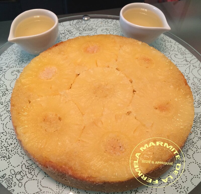 Gâteau renversé anana (10)