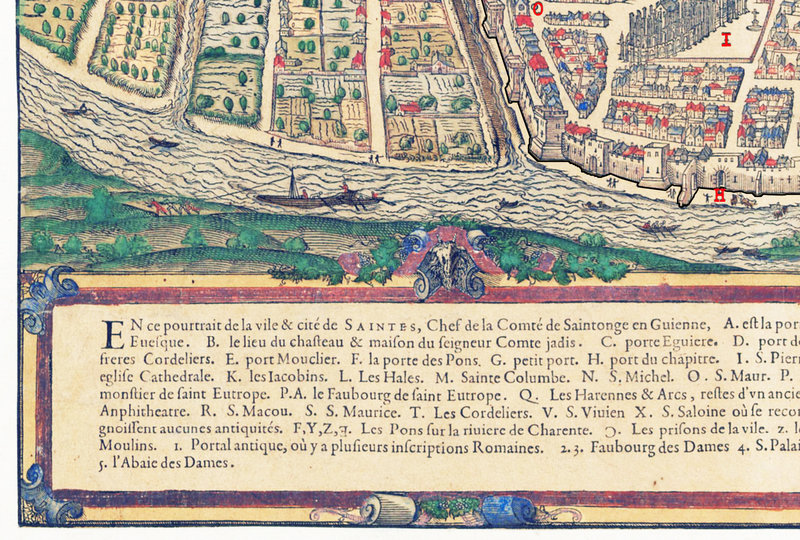 11 décembre 1484 LETTRES DU ROI CHARLES VIII RELATIVES AUX FORTIFICATIONS DES PORTES DE SAINTES d