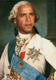 Obama king george