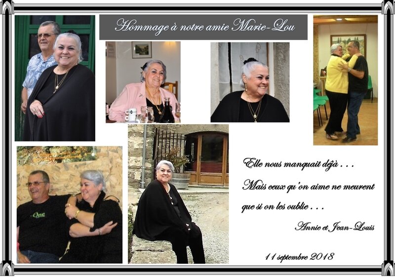 Hommage Marie-Lou