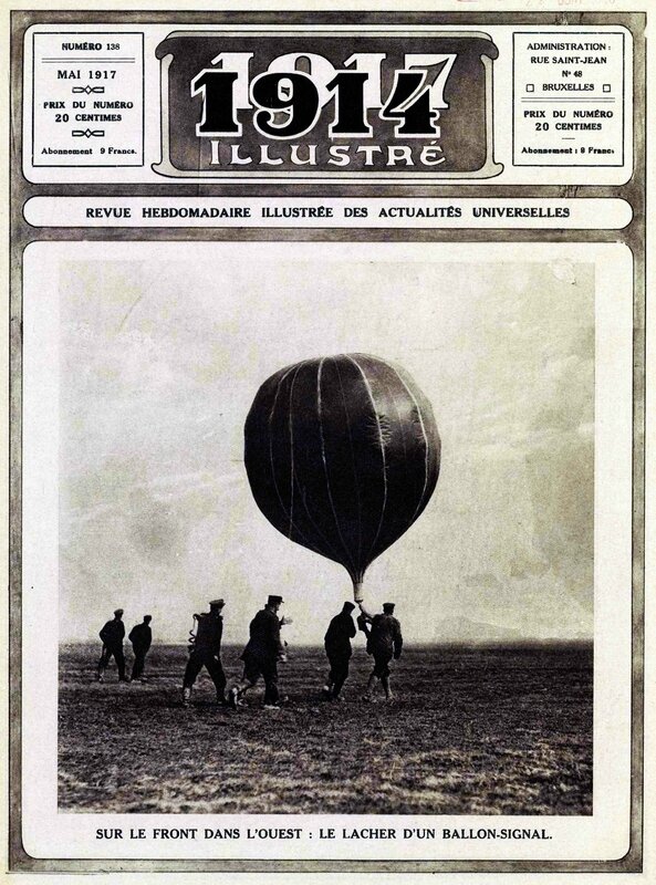 1914_illustré lacher de ballon