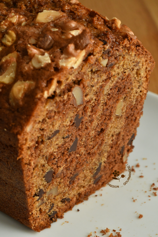 Cake marbré chocolat-café aux noix & pépites de chocolat_10