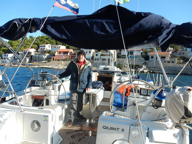 Au quai de Muna (Otok Zilje), 1er novembre 2019