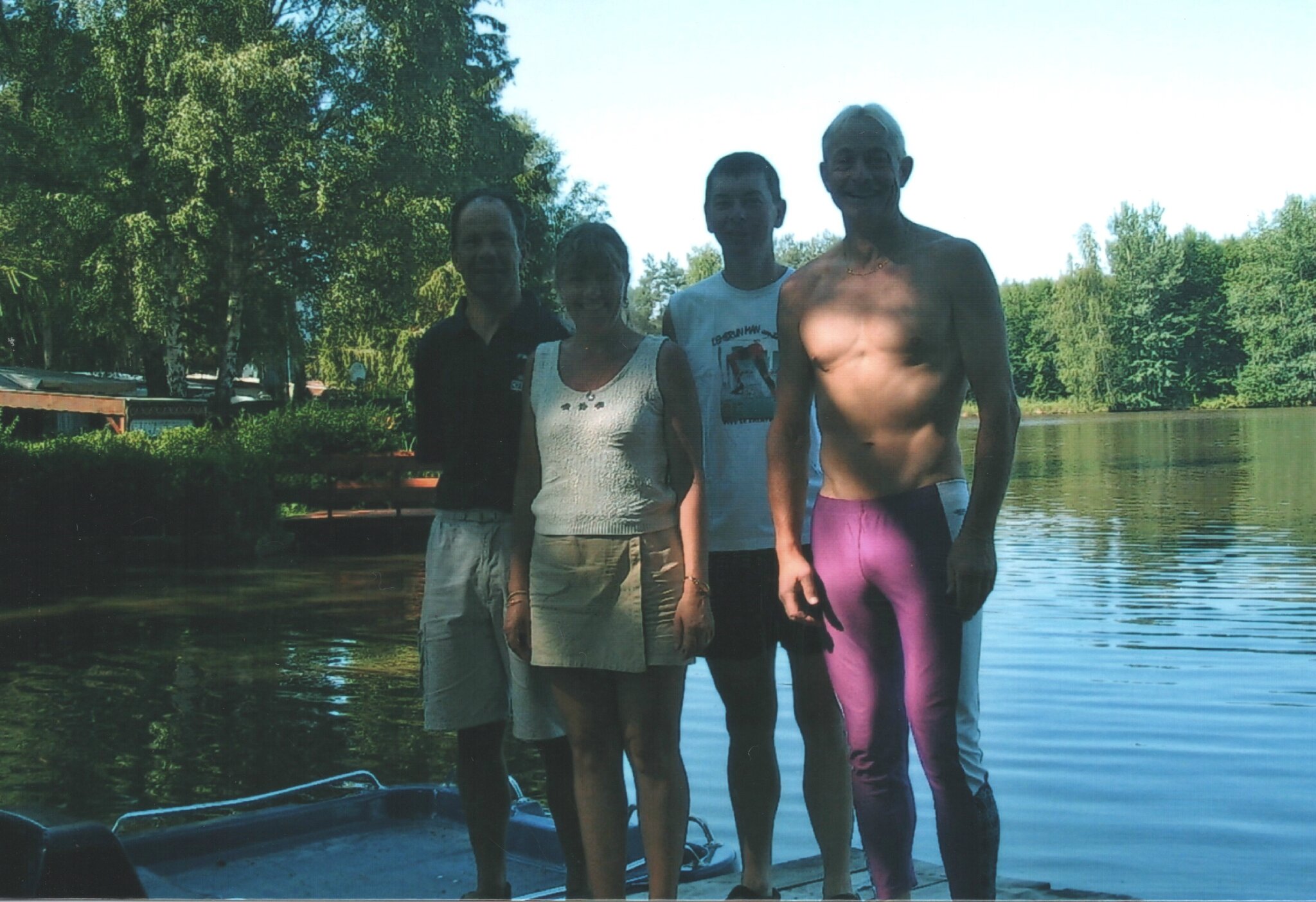 Au camping, la veille