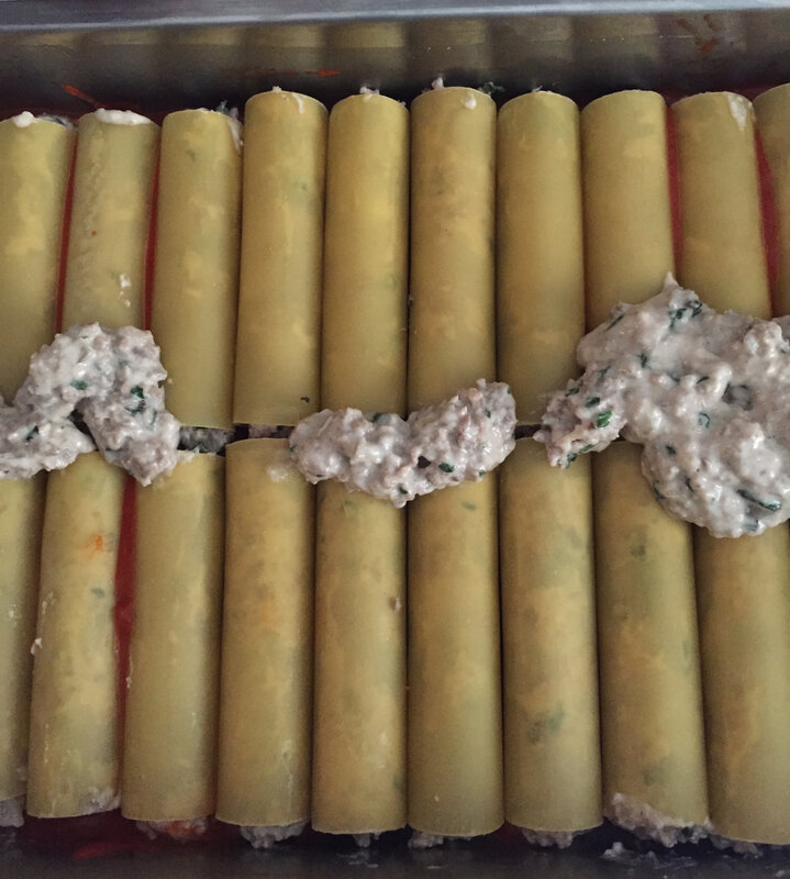 gratin de cannelloni