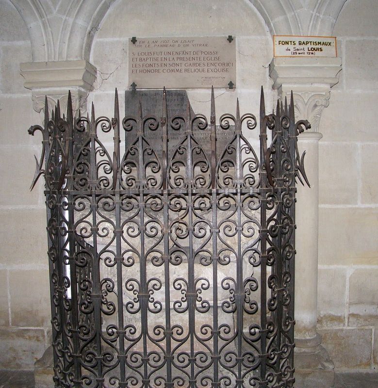 fonts baptismaux de st louis (Louis IX)