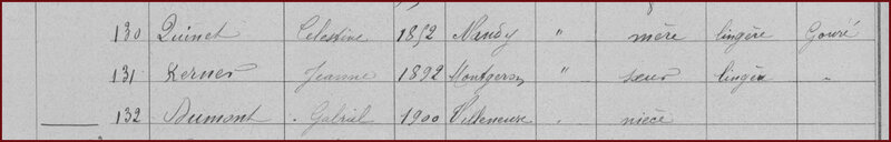 Valenton - Recensement 1906