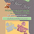 Livre broché papier Modèles layette <b>bébé</b> à tricoter, patron tricot bb, tuto, en vente sur Amazon