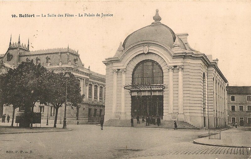 Belfort CPA Place République Salle des Fêtes Palais de Justice 1