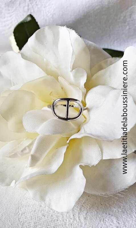 Bague Marine (argent massif) - 21 €