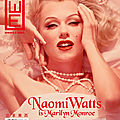 <b>Naomi</b> <b>Watts</b> est Marilyn Monroe pour West East Magazine