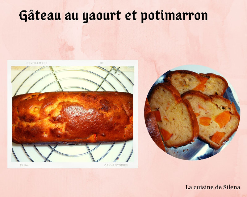 Gâteau au yaourt et potimarron(4)