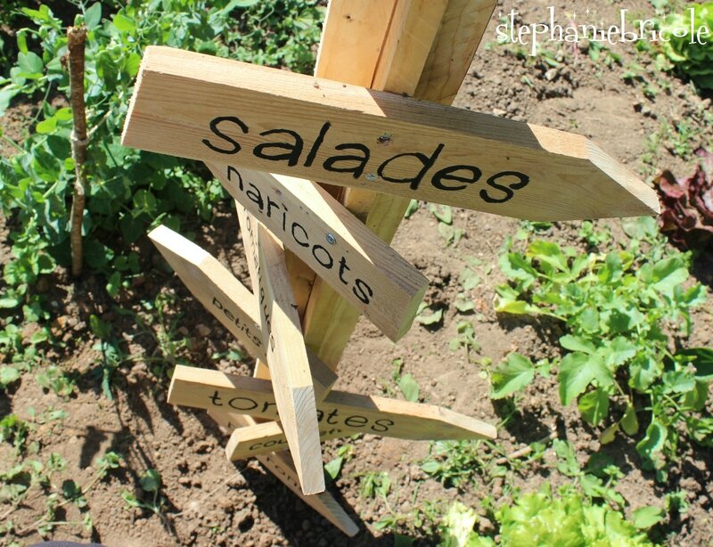 panneaux pour le potager