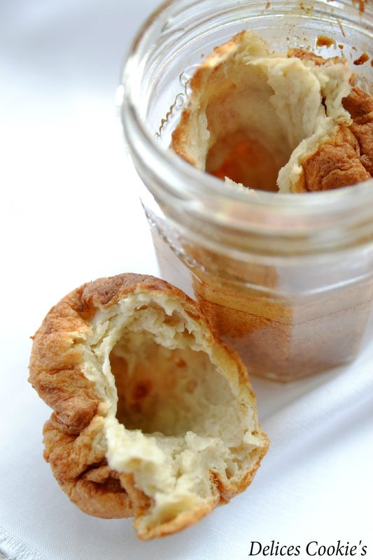 popovers glace banane moka IG bas chantilly vanille tonka