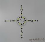 horloge sticker