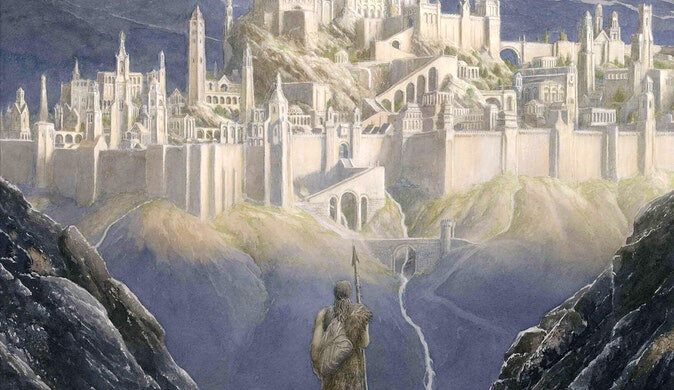 Gondolin par Alan Lee