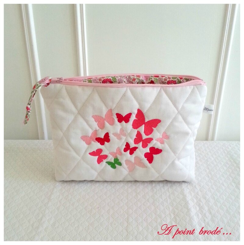 Trousse pap roses