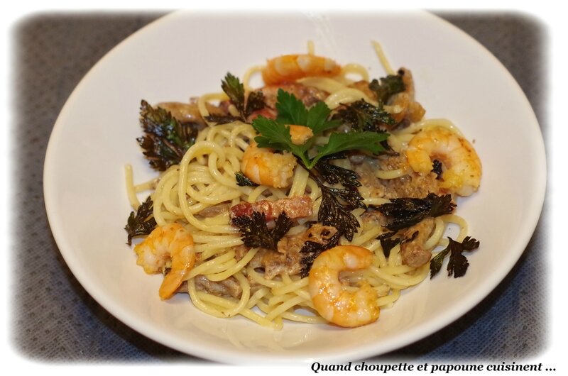 spaghettoni aux girolles-1322