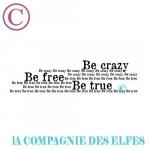 be crazy be free be true-105