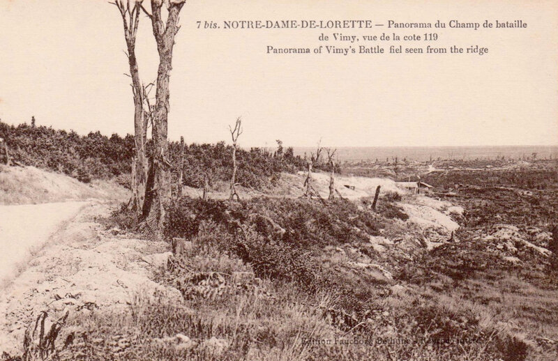 Notre-Dame-de-Lorette, champ de bataille