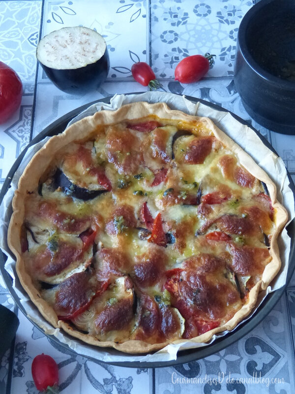 Tarte aux légumes provençaux (3)