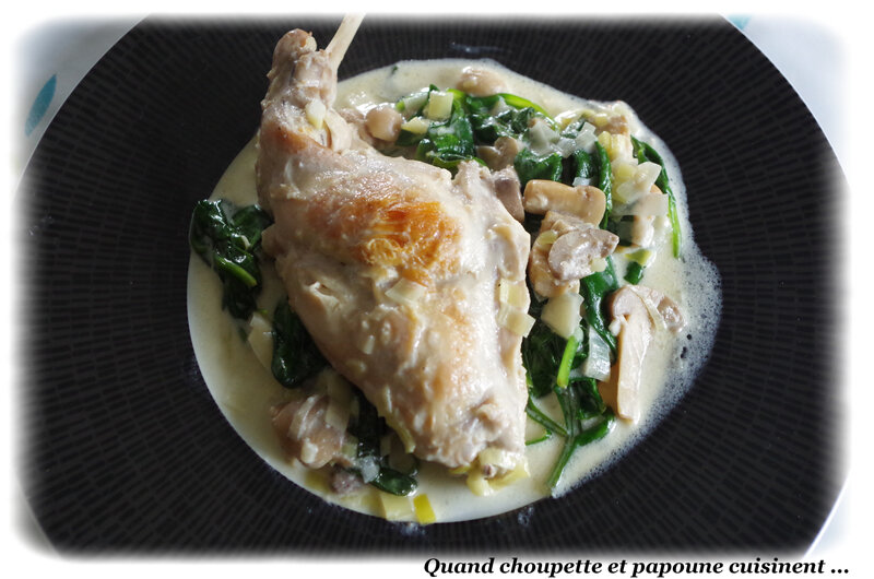 lapin crèmeux aux champignons-760