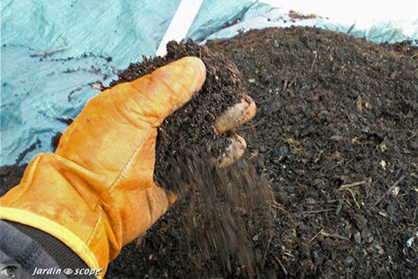 Compost-tamisé