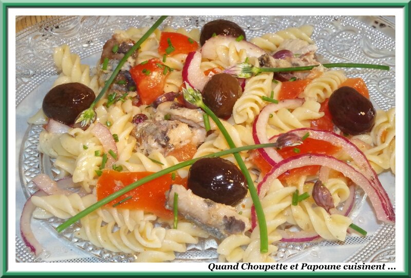salade de pâtes aux sardines-3498