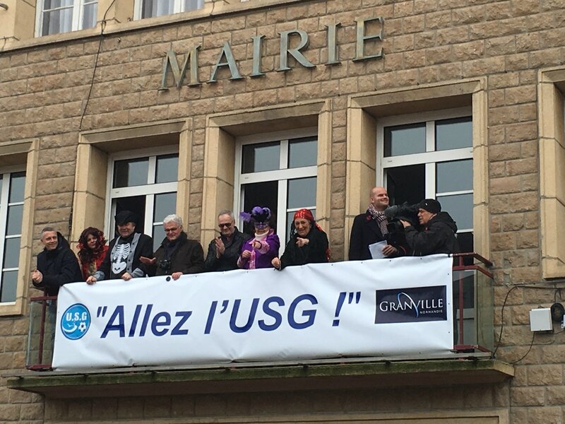 Carnaval de Granville la Grande Cavalcade dimanche 7 février 2016 mairie Dominique Baudry