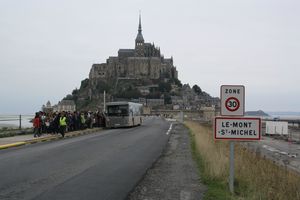 le Mont-Saint-Michel départ navette