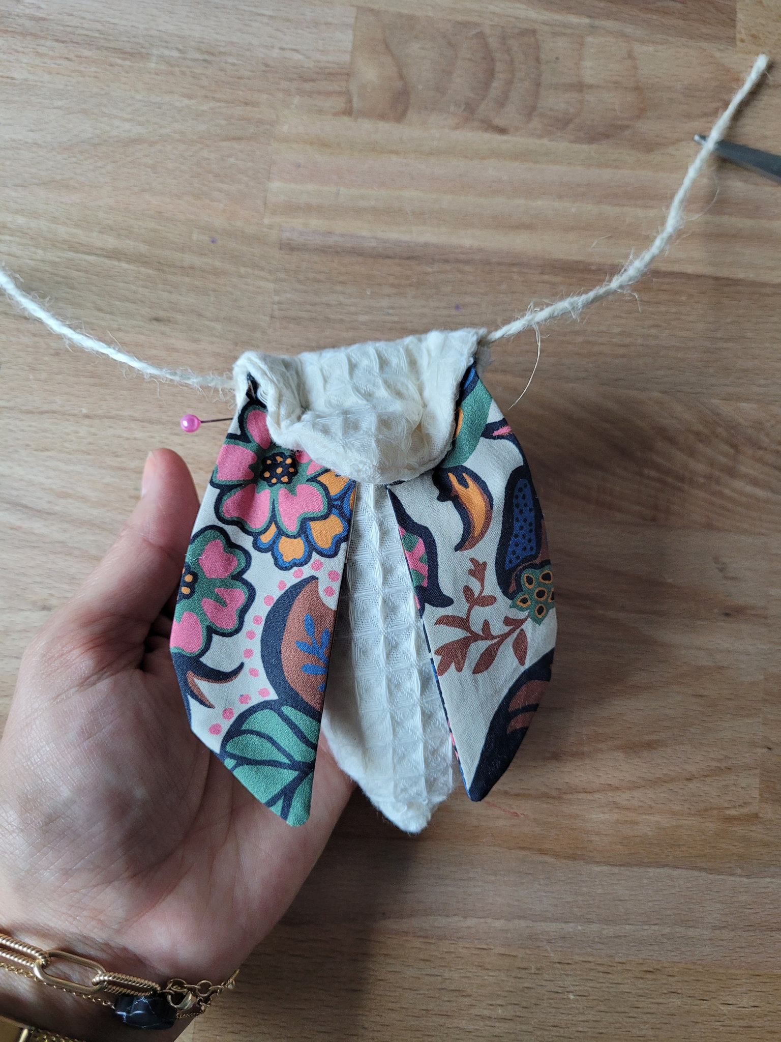 Patron cigale sachet de lavande La Cie des Z'Adeline création