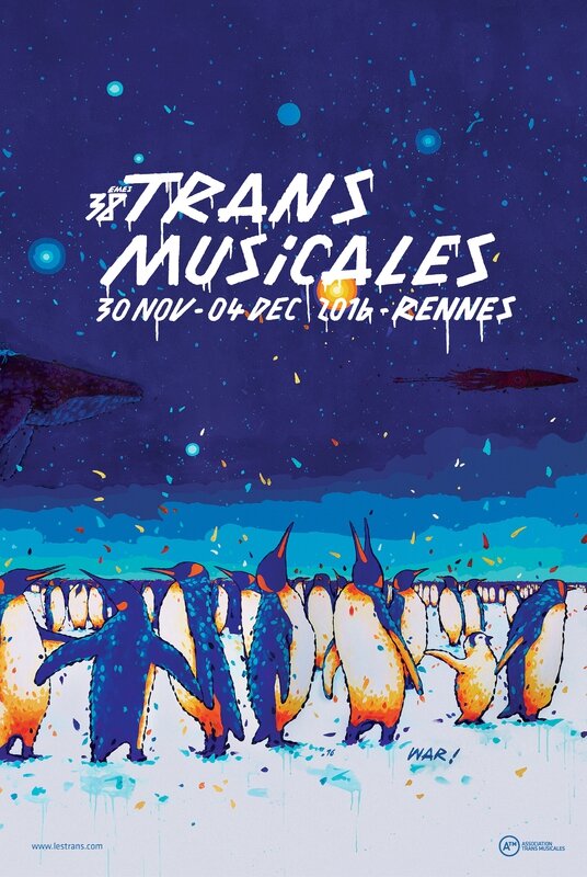 festival Rencontres Trans Musicales Rennes visuel affiche War