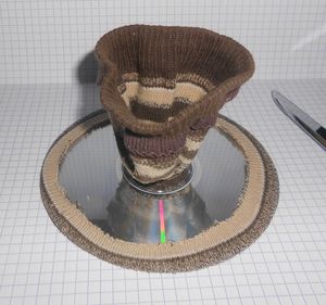 récup chaussette dessous de verre 007