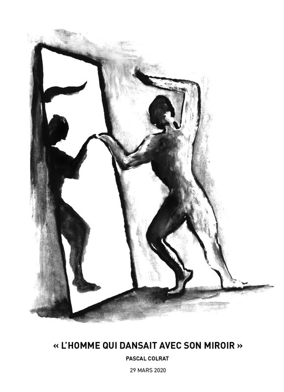 « l’homme qui dansait avec son miroir »