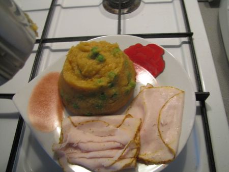 Polenta aux petits pois2