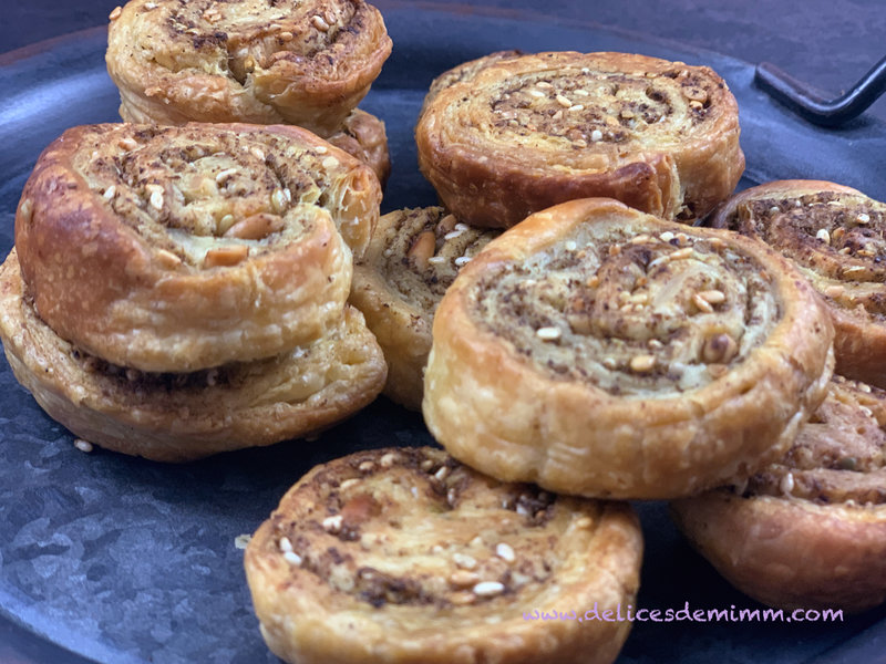 Petits feuilletés au zaatar libanais 5