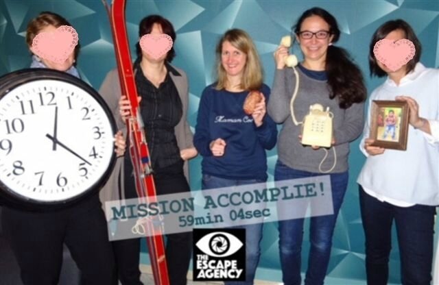 Yeah, on a sauvé le monde ! ©The Escape Agency
