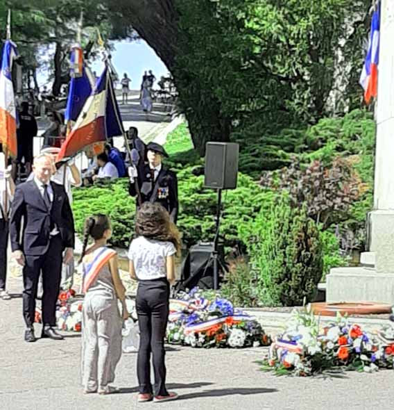 Avignon, les enfants du conseil municipal d'Avignon, le 27 mai 2022