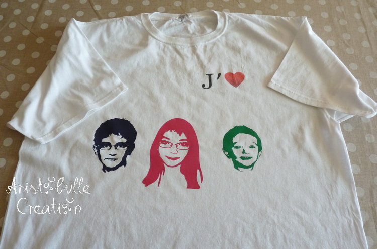 T-shirt J'aime - 24 mai 13