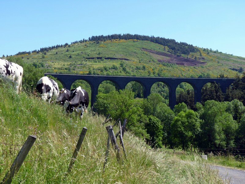 L'ancienne ligne de chemin de fer de Langogne au Puy en Velay