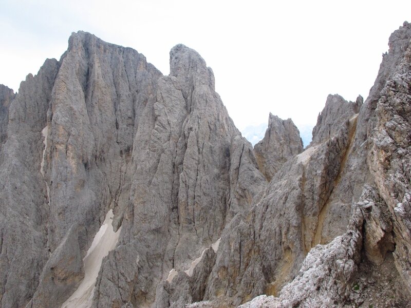 Le Sassolungo, 3181m, sommet du groupe