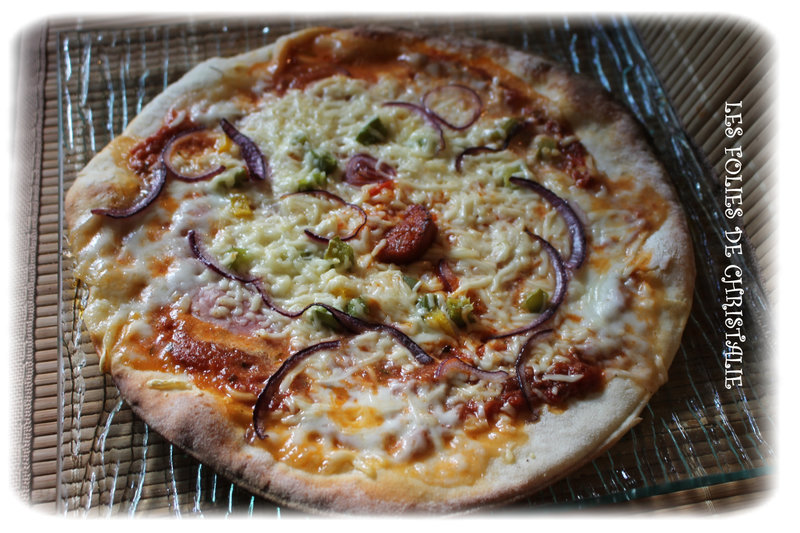 Pizza jambon poivron 7
